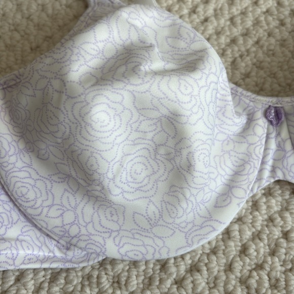 Bali Passion for Comfort Smoothing Underwire Bra 3383 Lilac Rose - Picture 3 of 7